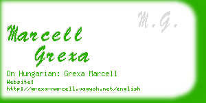 marcell grexa business card